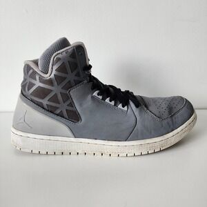 Jordan 1 Flight 3 Mens Size 11 Gray Basketball Sneakers High Top Shoes Grey